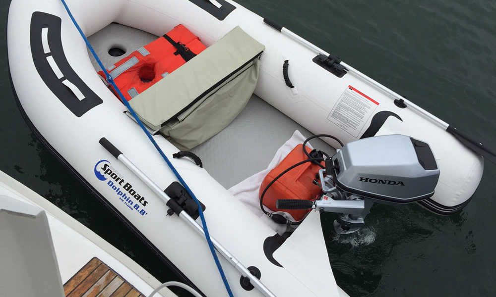 Inflatable Sport Boat Dolphin 8.8' Inflatable Air Floor ...