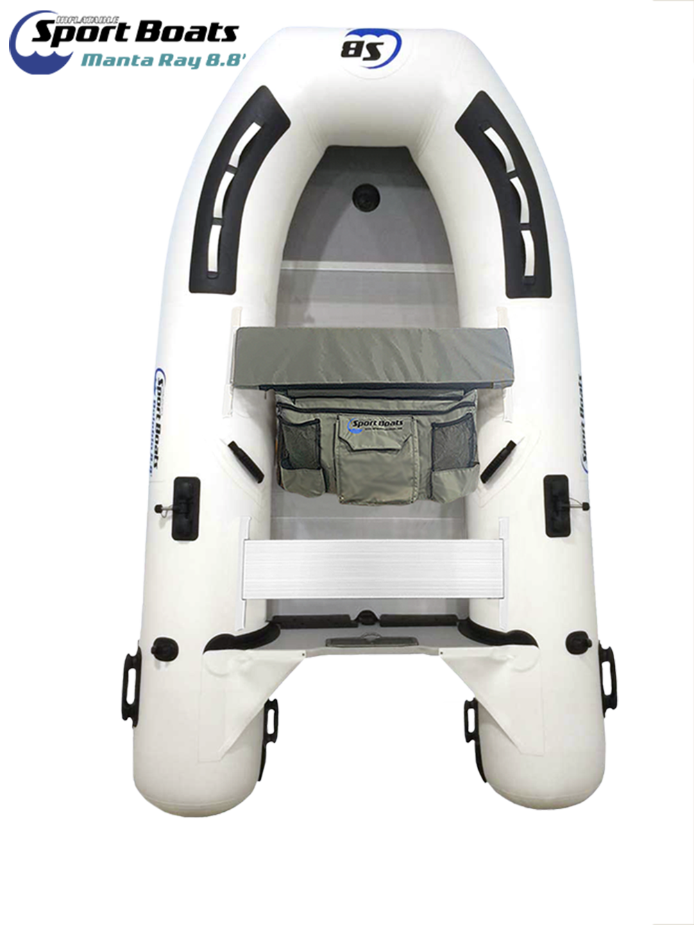 Inflatable Sport Boat - Manta Ray 8.8' Aluminum Floor Dinghy