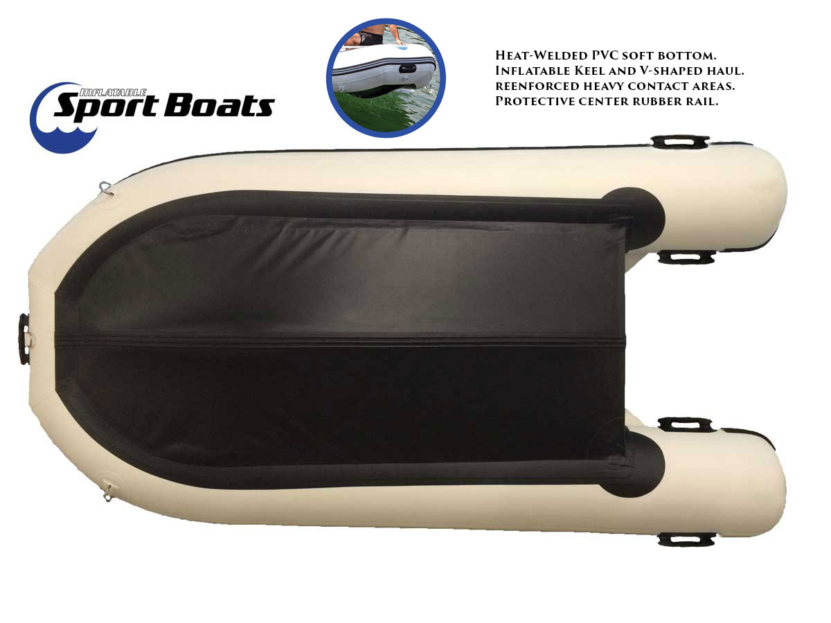 inflatable sport boats PVC soft bottom boat