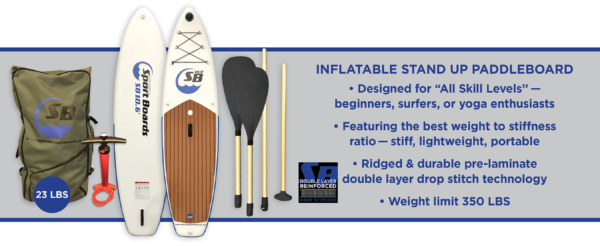 AIRBO 10.6' ISUP stand up paddle board