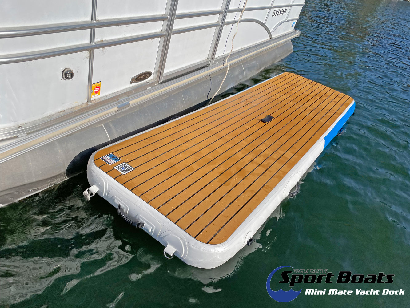 Inflatable Sport Boat Inflatable Yacht Dock Floating Platform