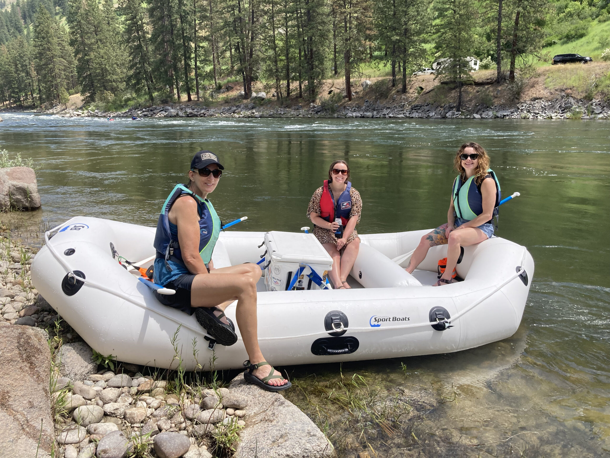 inflatable sport boats white water raft 12 feet in Tahoe California